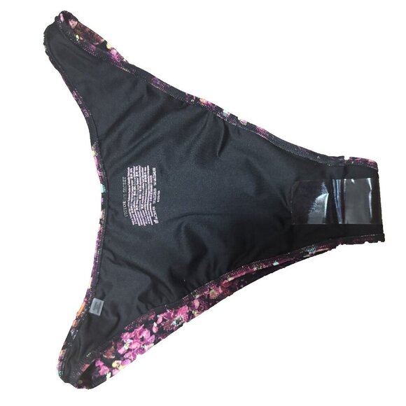 Victoria's Secret Women’s Zuma Swim Bottoms Hydrangea Bloom In Size M/170/72A - Picture 6 of 7